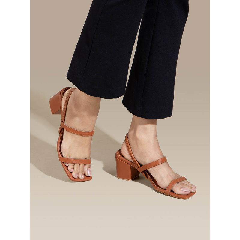 Chaal Chalan Tan Atria Heels (EURO 37)