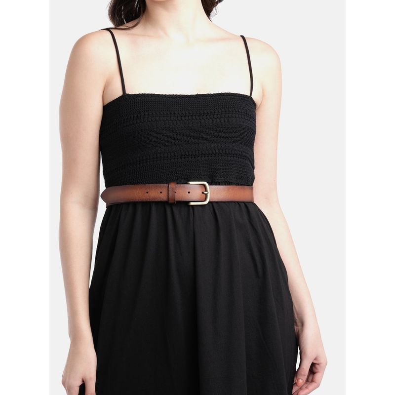 ART N VINTAGE Women Semi Formal Leather Solid Rust Belt (28)