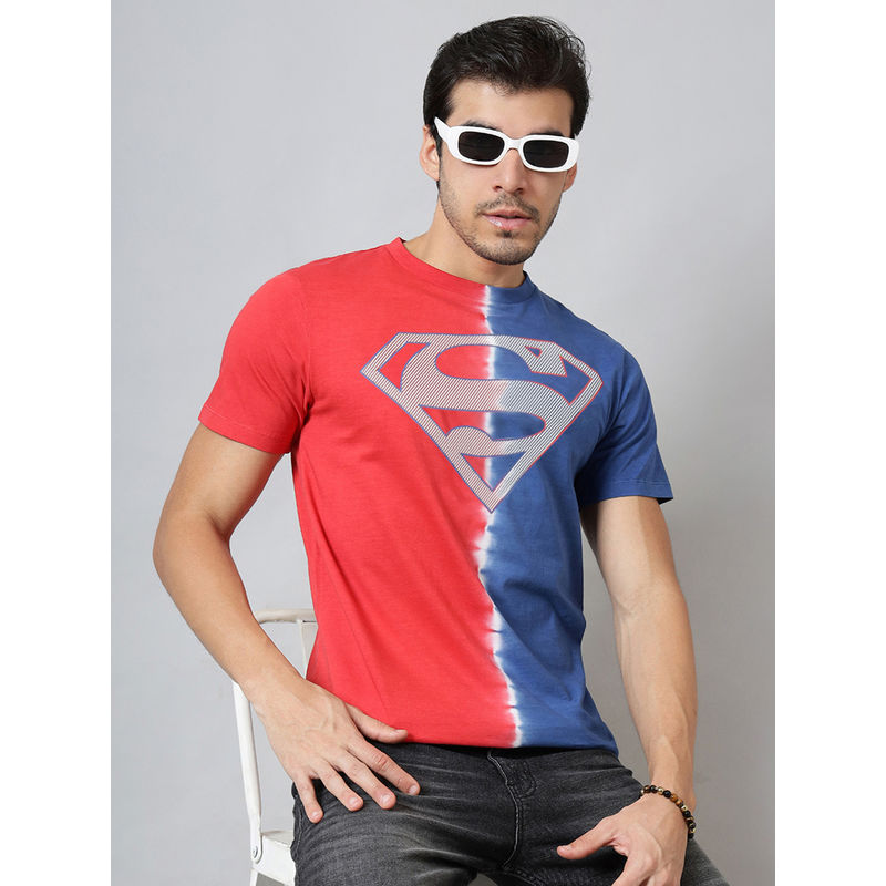 Free Authority Official Superman Printed Regular Fit T-shirt For Men (S)
