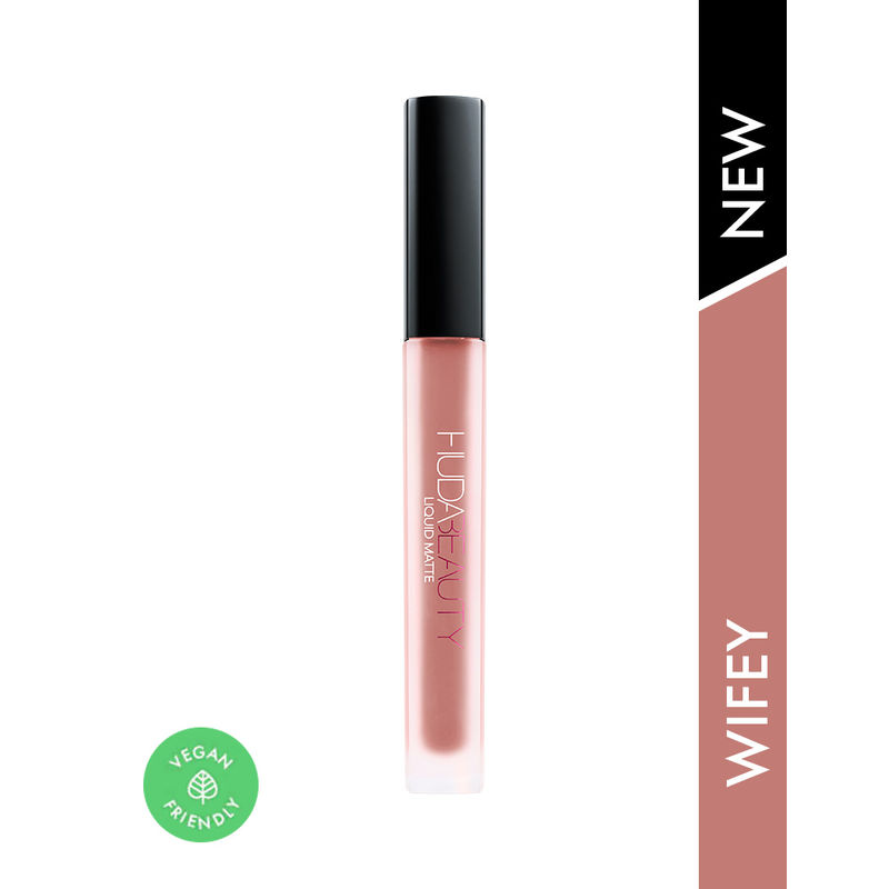 Huda Beauty New Liquid Matte Ultra-Comfort Transfer-Proof Lipstick - Wifey
