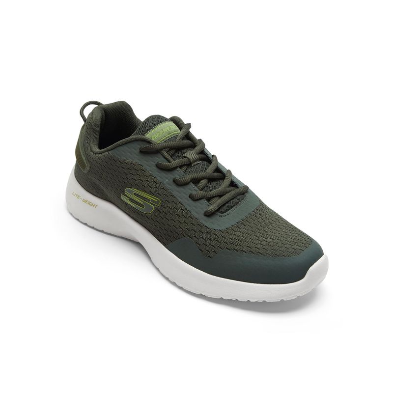 SKECHERS Men Dynamight Olive Casual Sneakers (UK 6)