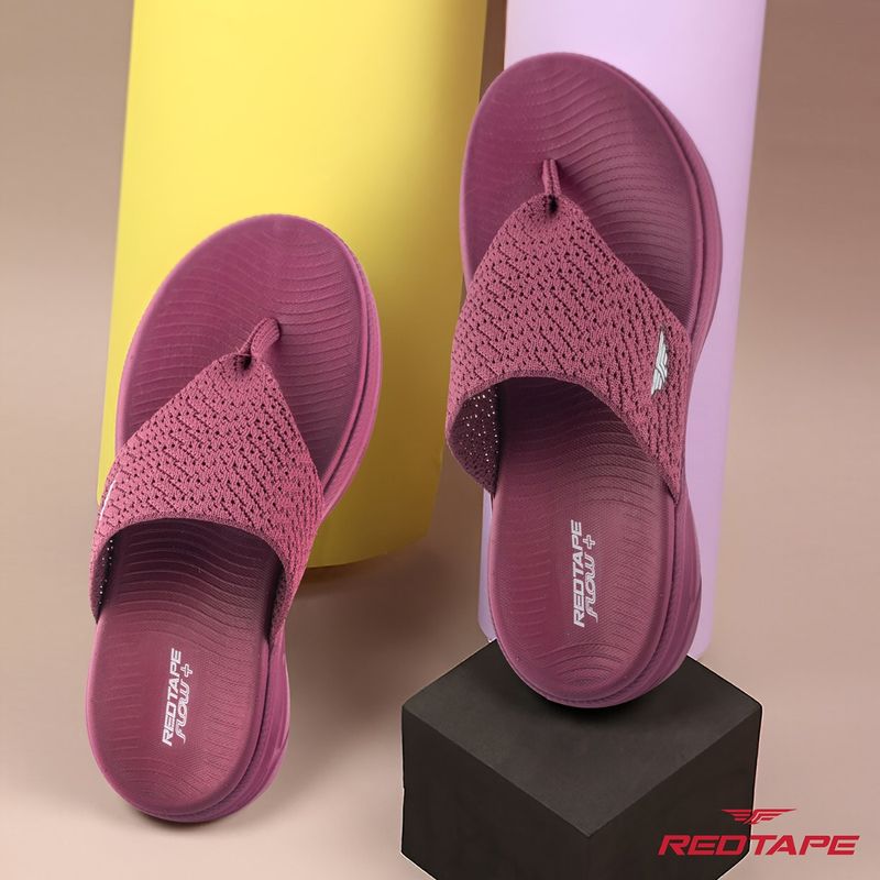 Red Tape Wine Women's Thomes Sandals (UK 6)