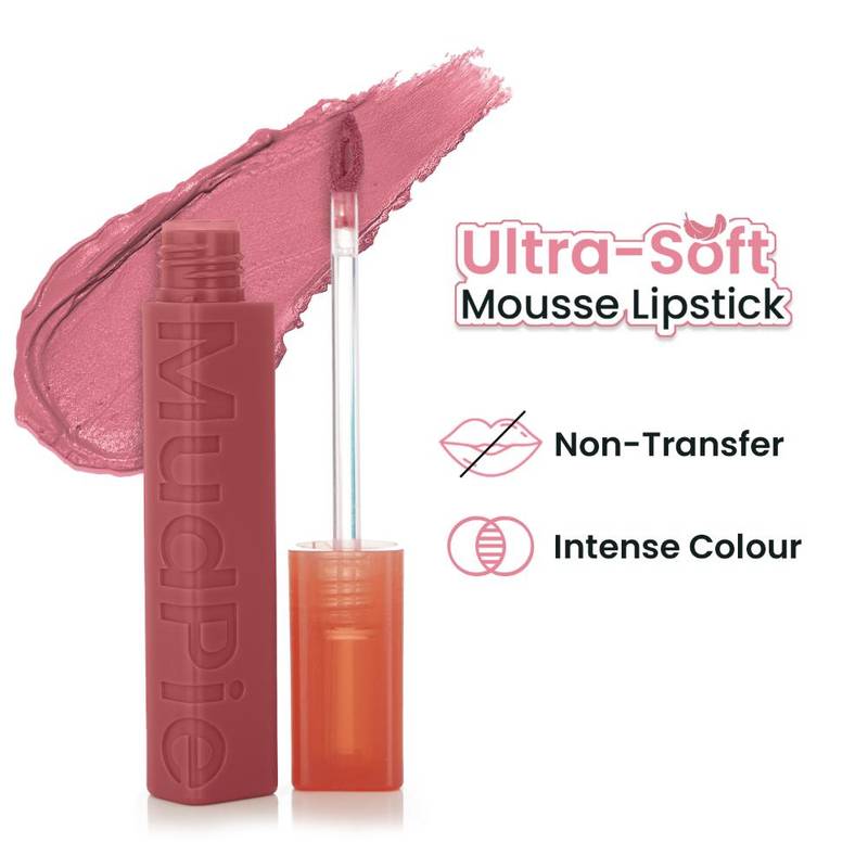 Swiss Beauty MudPie Lipstick With Velvet Matte Finish -3 No Drama Queen
