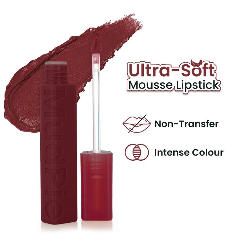 Swiss Beauty MudPie Lipstick With Velvet Matte Finish -13 Limitless