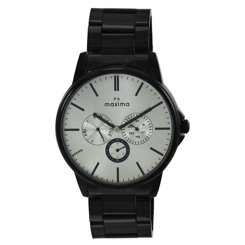 Buy PA Maxima Attivo Analog Watch for Men in Silver Dial Color Online