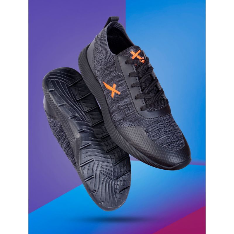 Vector X Rider Unisex Running Shoe - Black (UK 8)