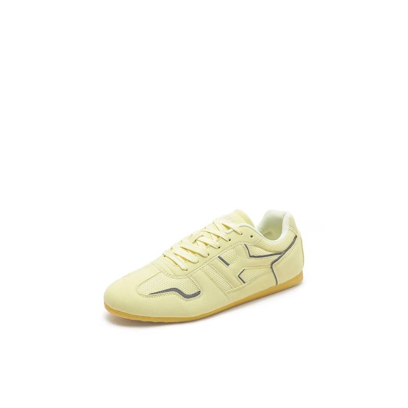 RAREISM Women Otimo Light Yellow Micro Suede Sneaker (UK 3)