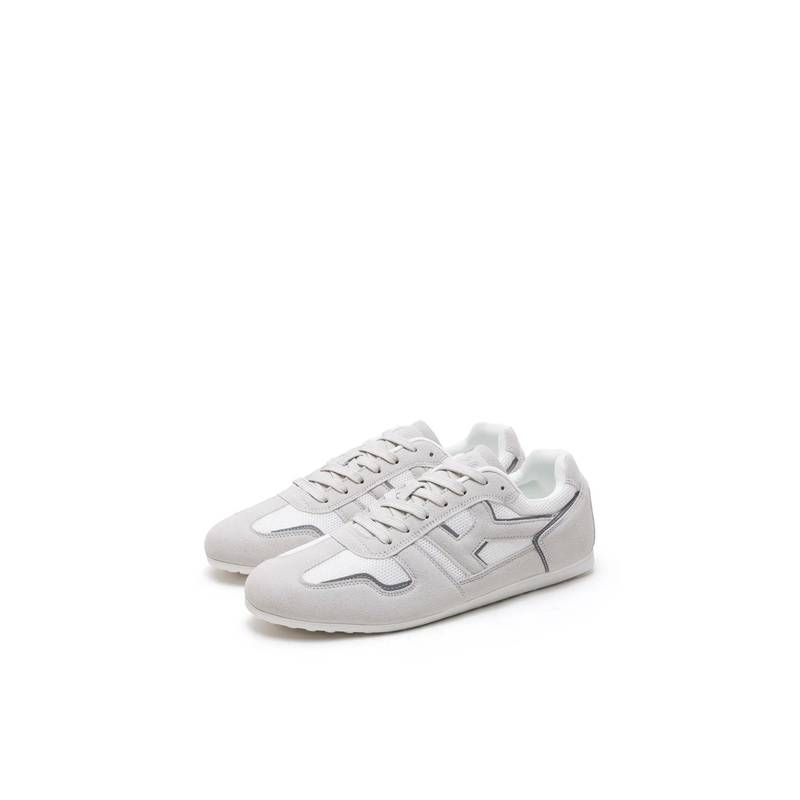 RAREISM Women Otimo White Micro Suede Sneaker (UK 3)