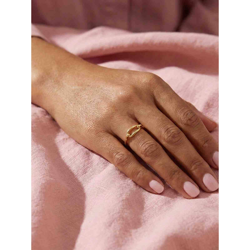 Nishani 925 Gold link Ring (6)