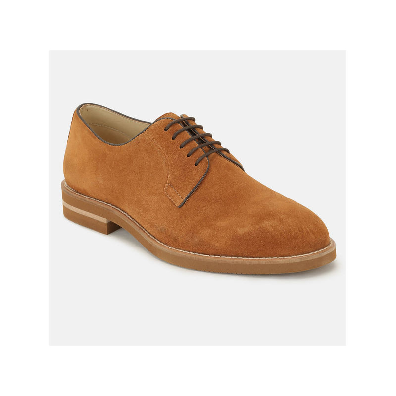 U.S. POLO ASSN. Tan AEREN Stylish Smart Casual Derbies (UK 11)