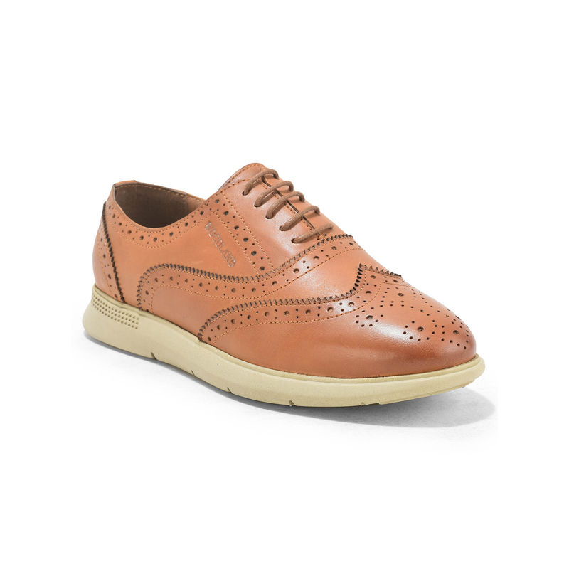WOODLAND Men Tan Casual Brogues (EURO 40)