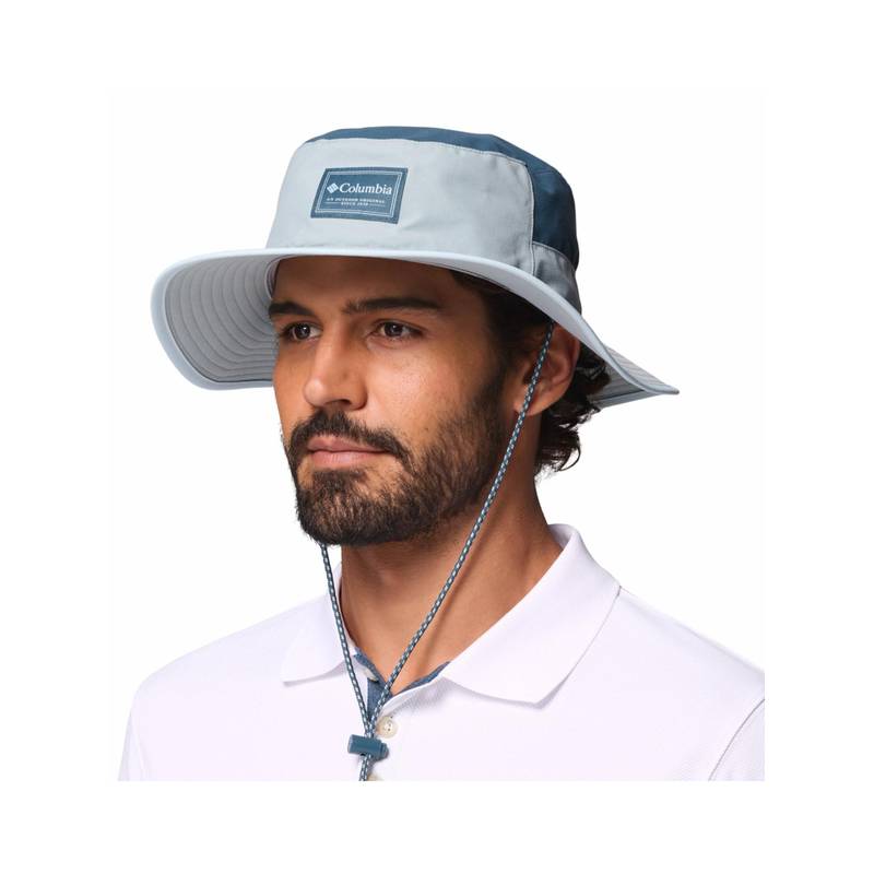 Columbia Unisex Blue Omni-Shade Booney II Hiking Trekking Hat (S/M)