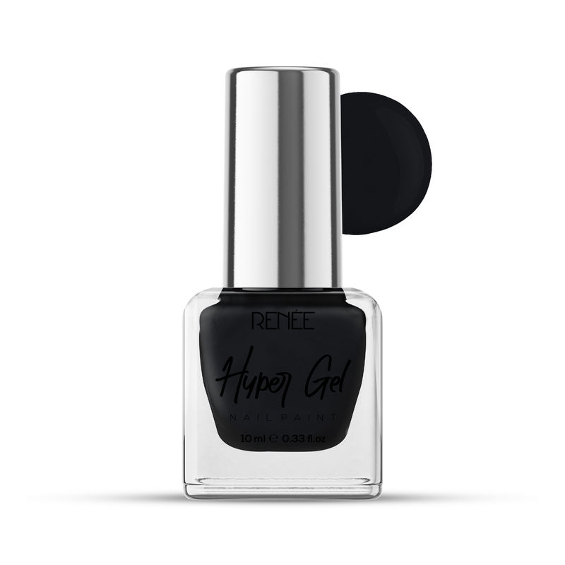 Renee Cosmetics Hyper Gel Nail Paint - Onyx Black