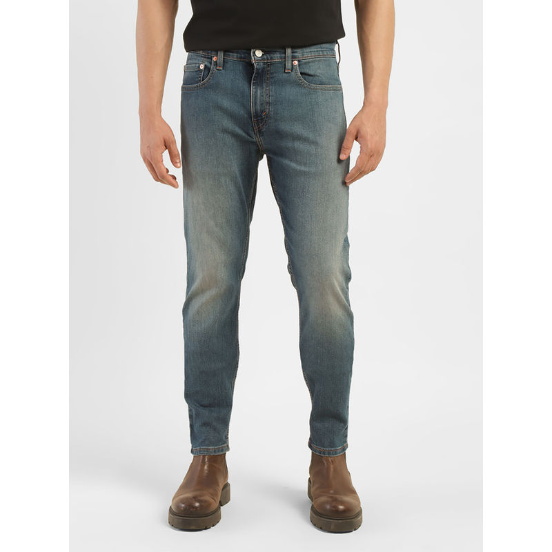 Levi's Men 512 Blue Slim Fit Jeans (42)