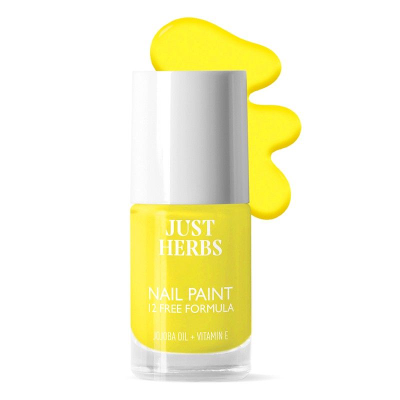 Just Herbs 12 Chemical Free Formula Nail Polish Electric Lime Buy