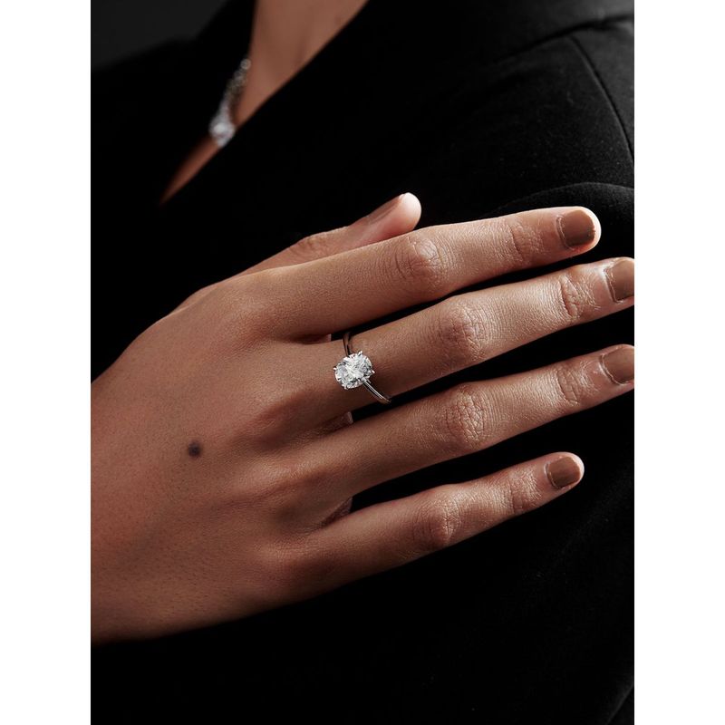 MISS JO Oval Shaped Solitaire Engagement Ring (6)