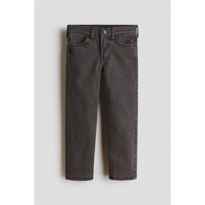 H&M Boys Grey Slim Fit Lined Jeans (1.5-2 Years)