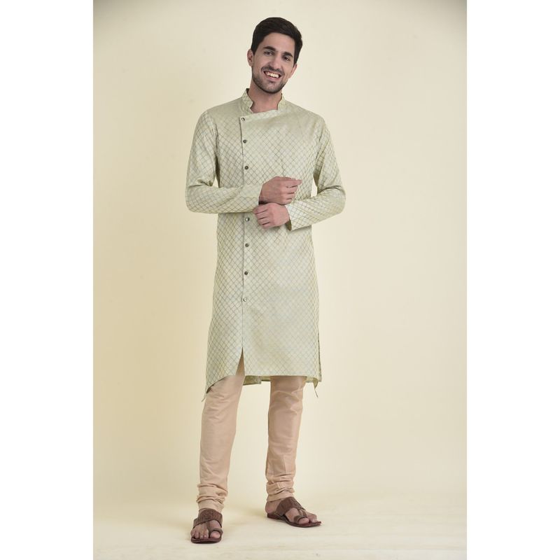 TABARD Kurta for Mens In Beige (36)