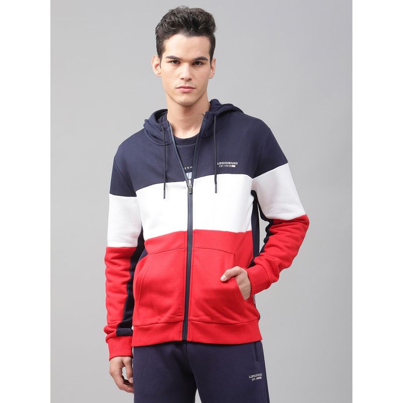 LINDBERGH Peacoat Solid Hooded Sweatshirt (M)