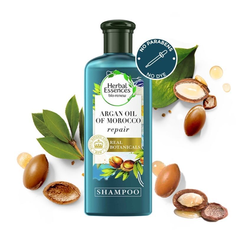 Herbal Essences Argan Oil of Morocco SHAMPOO, 240ml - For Frizz Free Hair - Paraben Free