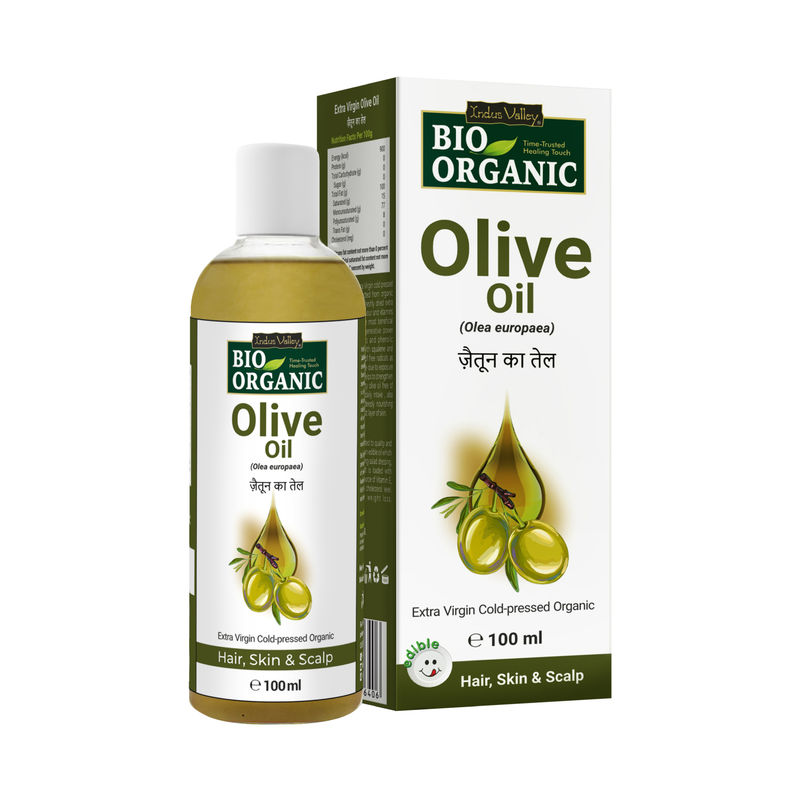 Indus Valley Bio Organic Extra Virgin Olive Massage Oil