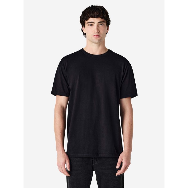 Gildan Black Soft Style Midweight Adult T-Shirt (S)