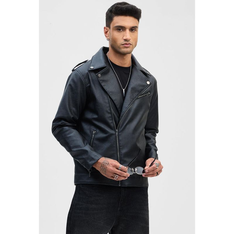 ジャケット・アウター student Fake Leather Zip Jacket student Fake Leather Zip Jacket