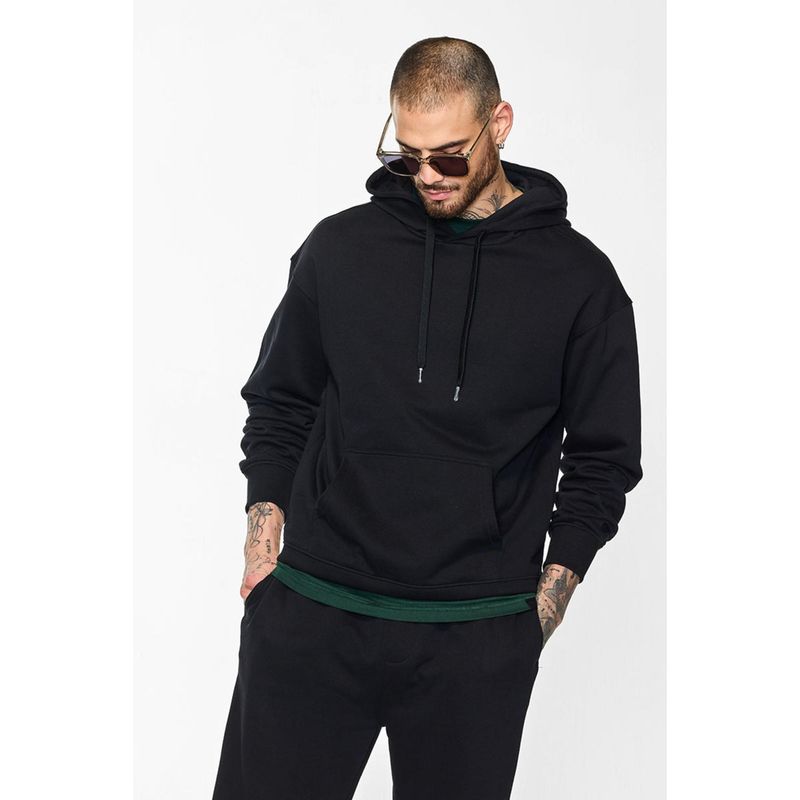 Snitch Core Lab Black Solid Hoodie (M)