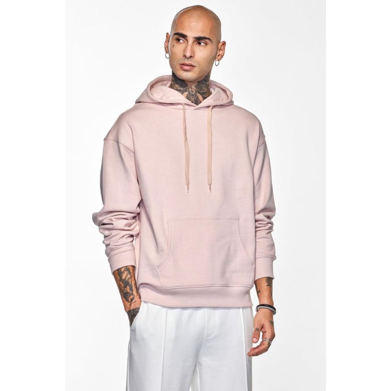Snitch Core Lab Light Pink Solid Hoodie (2XL)