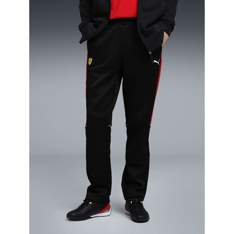 Puma Black Solid Regular Fit Trackpant (XL)