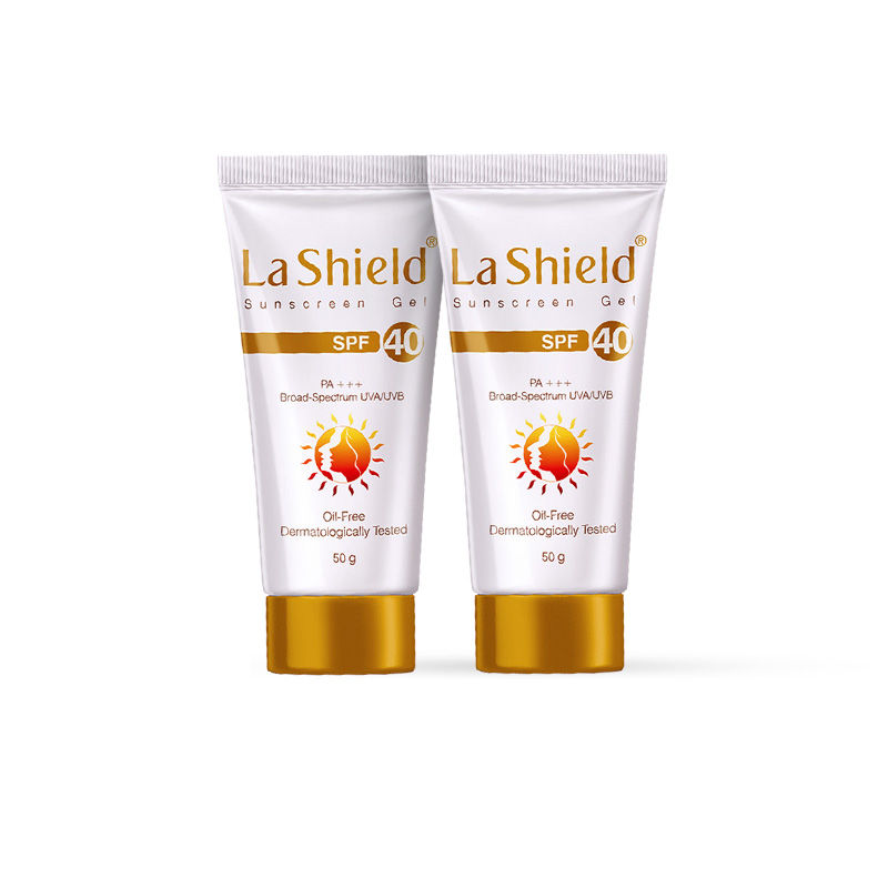 Buy La Shield Sunscreen Gel SPF 40 PA+++ Super Matte Finish