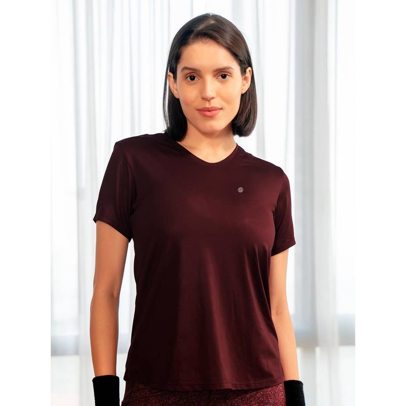 SOIE Women Basic Crew Neck Training T-Shirt (S)