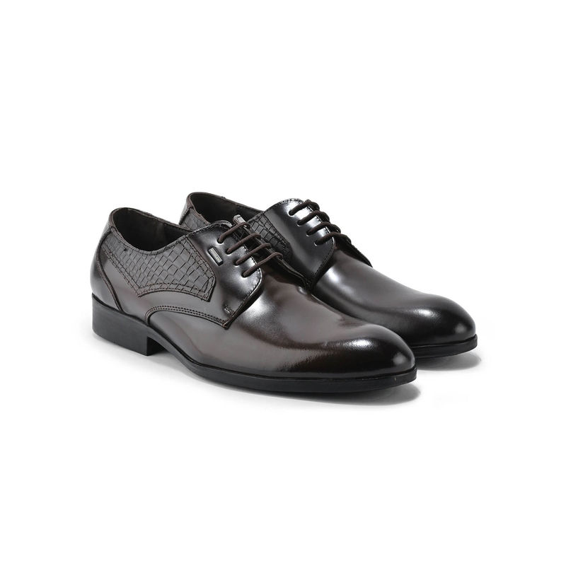 WOODLAND Men Brown Formal Derbies (EURO 42)