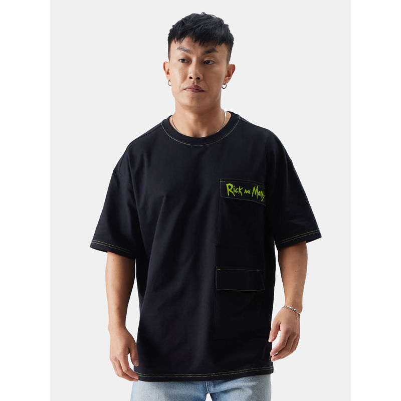 The Souled Store Rick & Morty Escape From Reality Oversized T-Shirt (2XL)