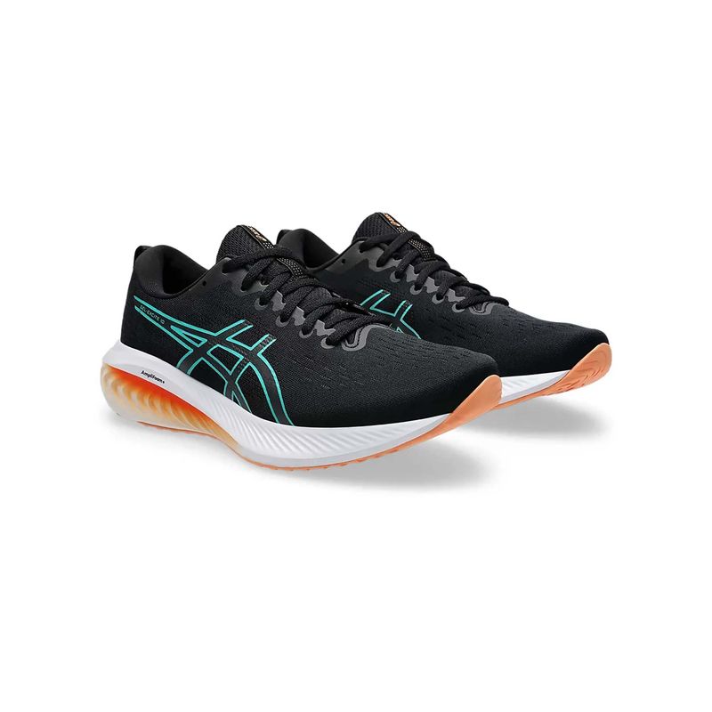ASICS Gel-Excite 10 Black Lace-Ups Running Shoes (UK 8)