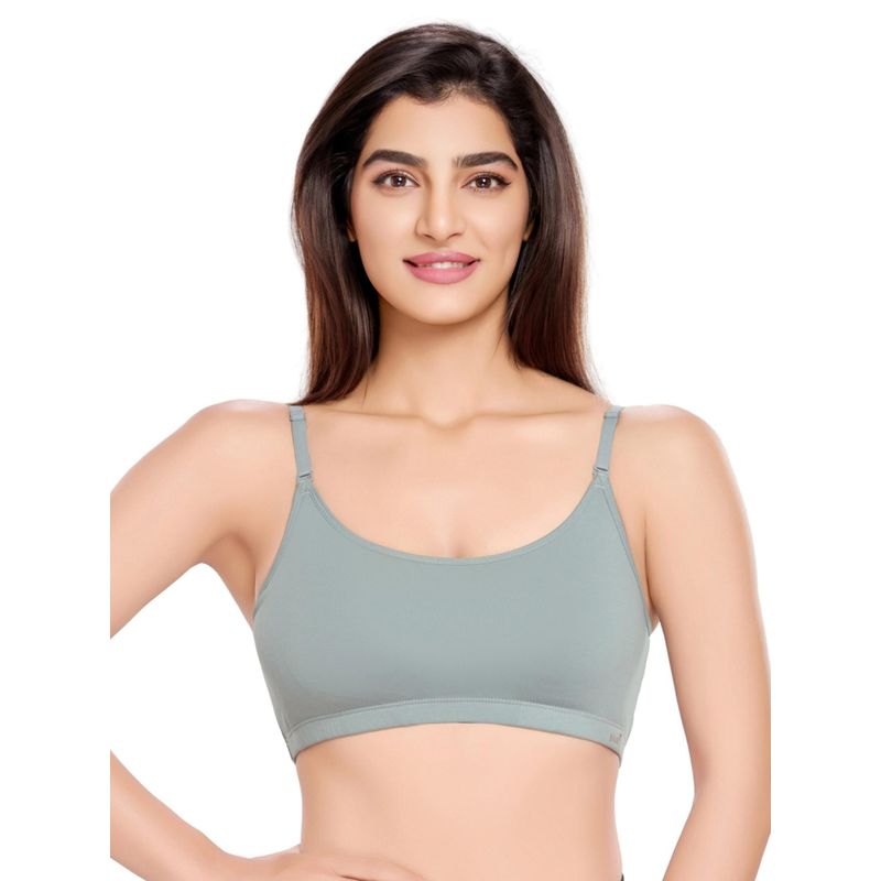 Juliet Womens Sculpt and Support Series Padded Sports Bra Grey (M)