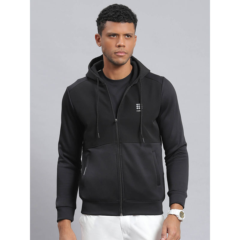 Rock.it Black Solid Hoodie (M)