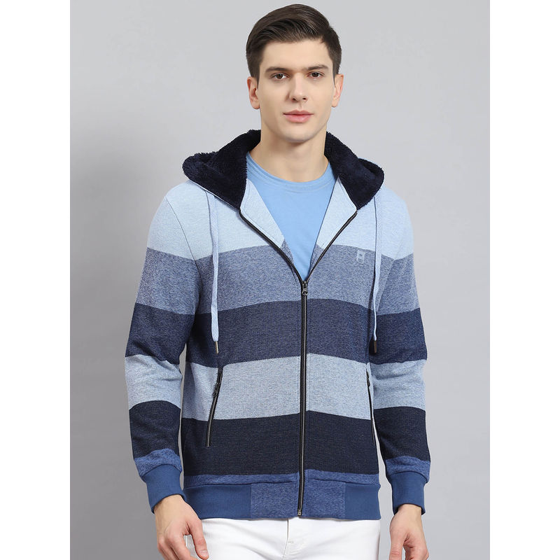 Monte Carlo Sky Stripes Hoodie (2XL)