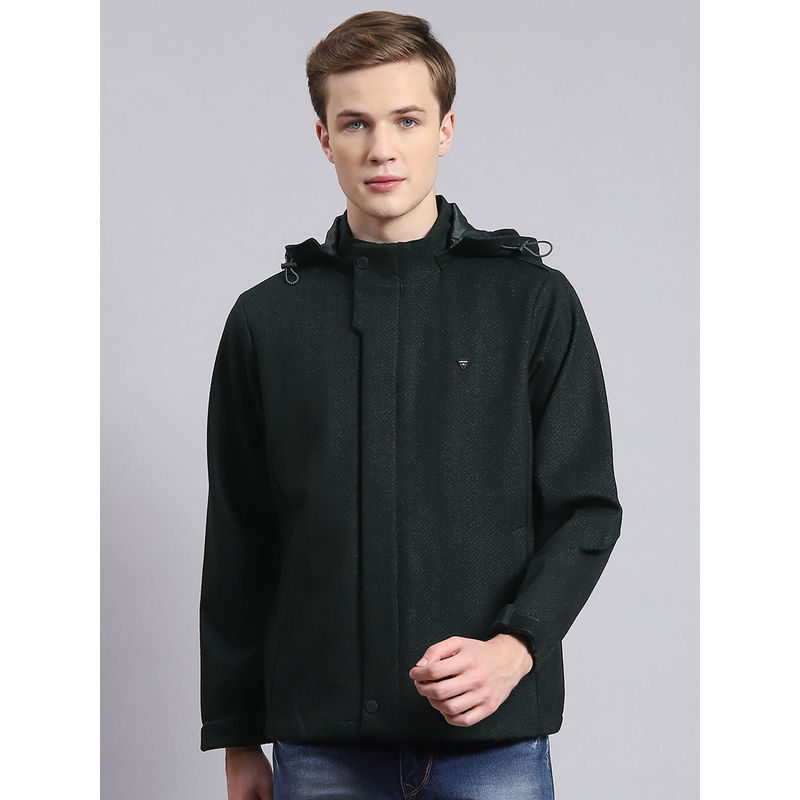 Monte Carlo Green Solid Jacket (XL)