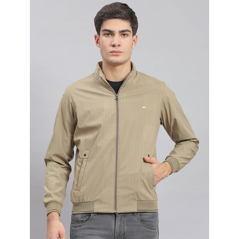 Monte Carlo Khaki Striped Jacket (2XL)