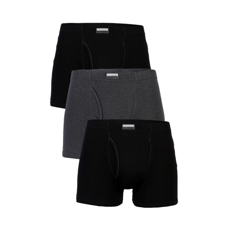 Van Heusen Men Pack of 3 Antibacterial & Colour Fresh Boxer Briefs - Multicolour