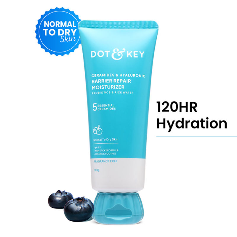 Dot & Key Ceramides & Hyaluronic Barrier Repair Moisturizer for Normal, Dry & Combination Skin
