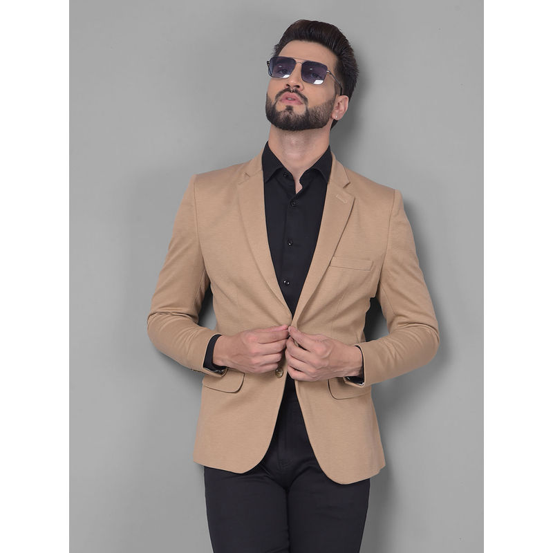 CRIMSOUNE CLUB Mens Beige Blazer (2XL)