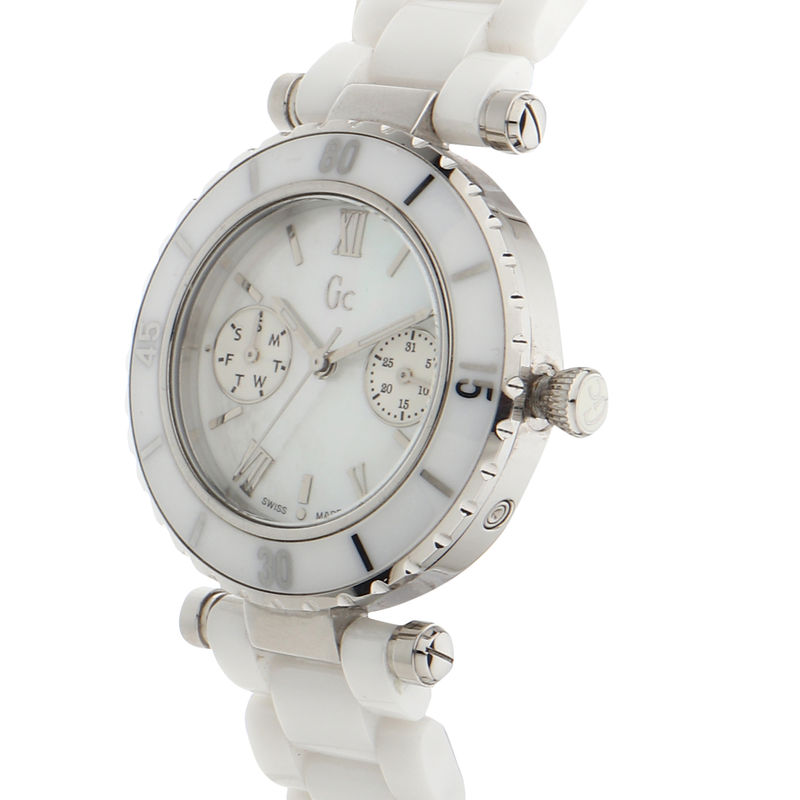 Gc hot sale white watch
