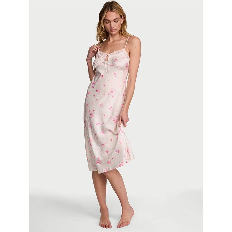 Victoria's Secret Dream Angels Butterflies Jacquard Midi Slip Dress (XS)