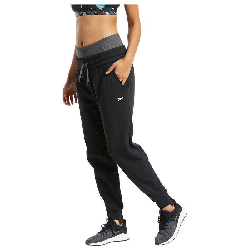 Reebok TS QC PANT Black Training Track Pant (XS)