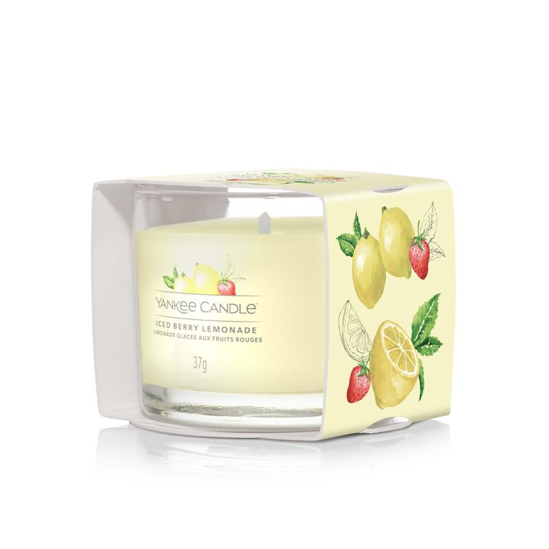 Buy Yankee Candle Filled Votive Scented Candle Iced Berry Lemonade Online