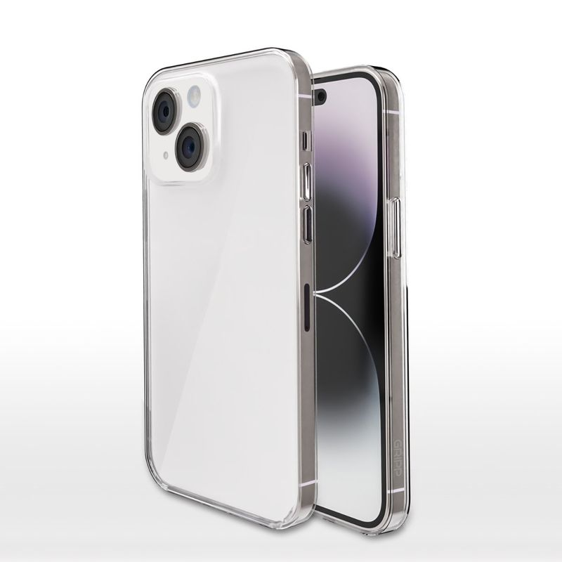 GRIPP Clear Case Clear (6.1 Inches) (iPhone 15)