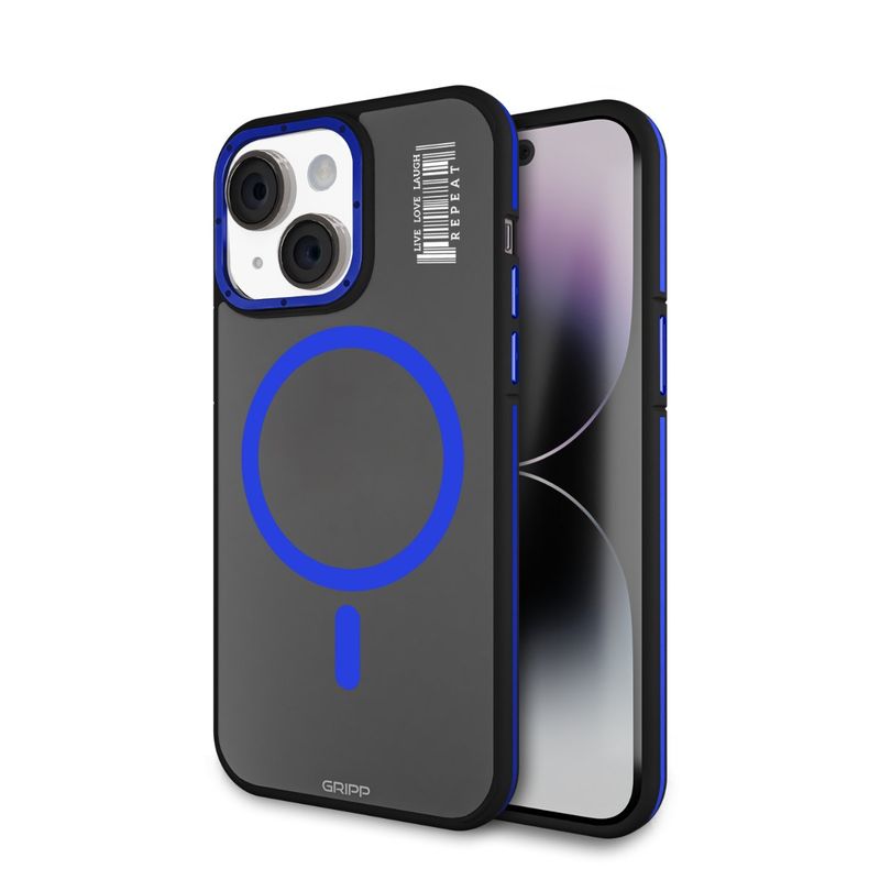 GRIPP Raigor with MagSafe Case Blue (6.7 Inches) (iPhone 15 Plus)