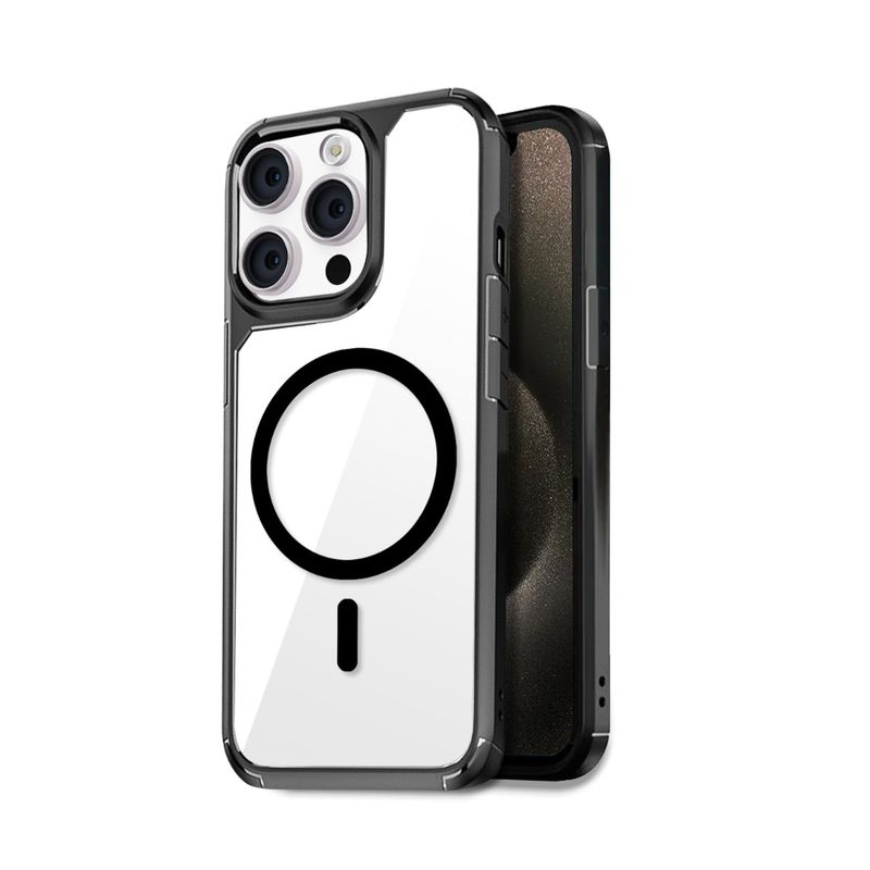 GRIPP Defender with Magsafe Case for Black (6.7 Inches) (iPhone 15 Pro Max)